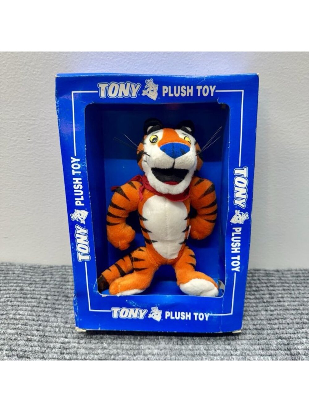 Vintage 1997 Tony The Tiger Plush Toy Kellogg's Frosted Flakes NIB Cereal Mascot
